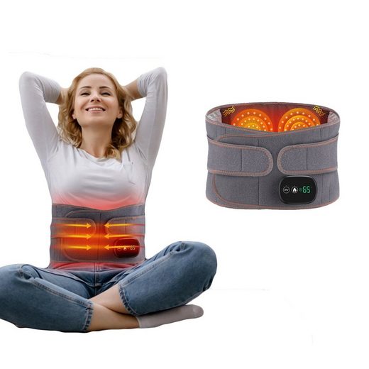 ORTHOUP™ 2-in-1 Heat Belt Massager for Lower Back Pain | A combination of heat and massage for waist pain