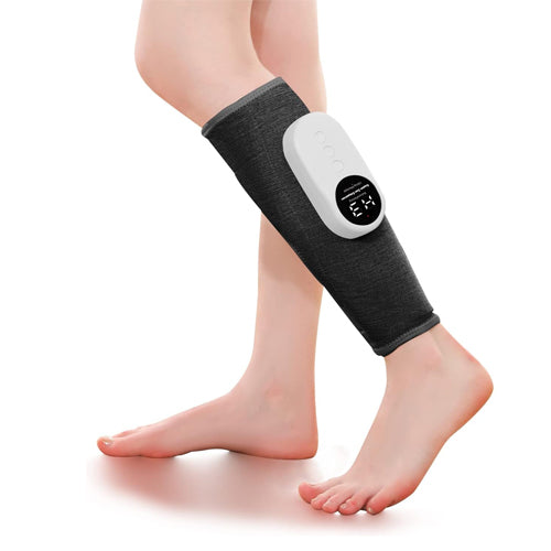 LAOBEN Leg Massager - Hot Pressure Calf Massager for Tired Legs, Calves and Feet - 3 Modes, 3 Intensities (Single Pack)