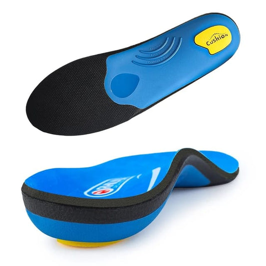 Orthopedic Insoles, High Arch Support, Shoe Sole for Plantar Fasciitis, Flat Feet, Overpronation, Heel Spur Pain Relief, Shoe Cushion